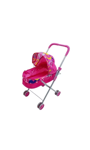 Fl6068-f Katlanabilir Pusetli Metal Bebek Arabası