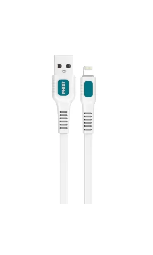 Force Cb457l Yassı Ve Güçlendirilmiş Lightning Usb Şarj Ve Data Kablo