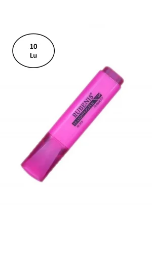 Fosforlu Kalem Rubenis M 315 Pembe 10lu