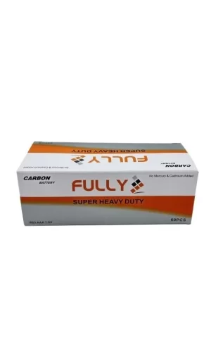 Fully Aaa Süper Heavy Duty İnce Kumanda Pil 60 Adet