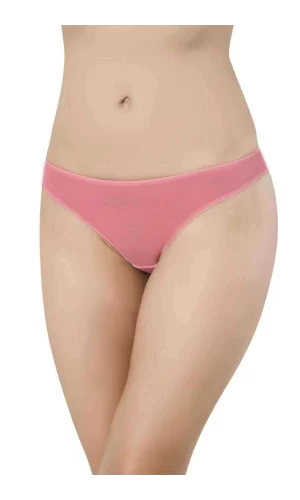 Fuşya Kadın Günlük Pamuklu Likralı Özel Poşet İçinde Taşınabilir Acil Durum Slip Külot
