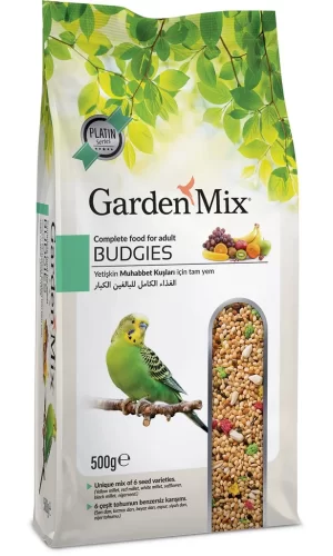 Gardenmix Platin Seri Vitaminli Meyveli Muhabbet Kuşu Yemi 500 gr