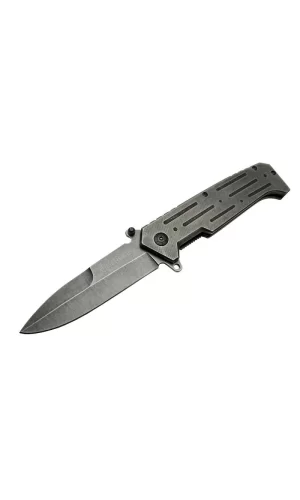 Gb B033a Eskitme Kamp Çakı 22 Cm - Metal Sap, Otomatik