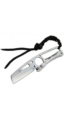 Gear Hit Cutter Tx01 Outdoor Kamp Bıçağı Metal 19 Cm - İpli Sap, Kılıflı