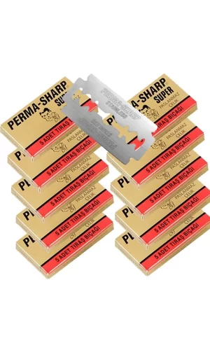 Gillette Perma-sharp 5li Traş Jileti 20 Paket