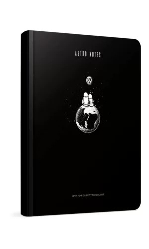 Gıpta Astro Notes Tasarımlı Defter 120 yaprak Çizgisiz A7