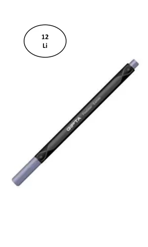 Gıpta Thick 0.4 mm Fineliner Yeşil Eflatun Kalem 12li