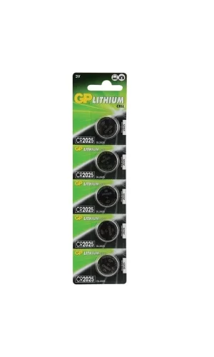 Gp Cr2025 3 V Lityum 5li Para Pil