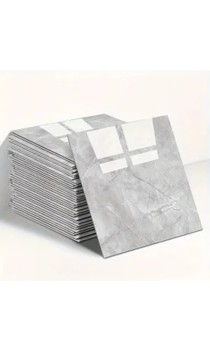 Gri Mermer Desen Du Sticker (30*30)