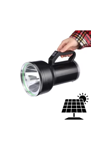Gt Led Taşınabilir Güneş Solar Ledli Fener  Wt-415