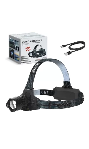 Gt100 Led Şarjlı Kafa Lambası  Wt-628