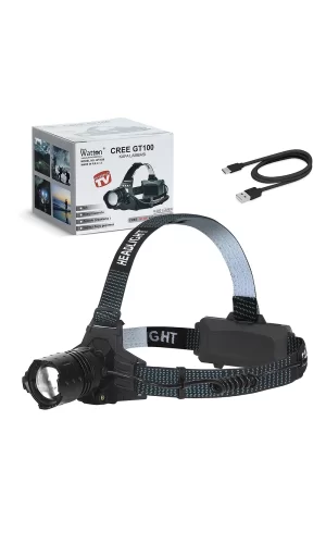 Gt100 Led Şarjlı Kafa Lambası  Wt-628