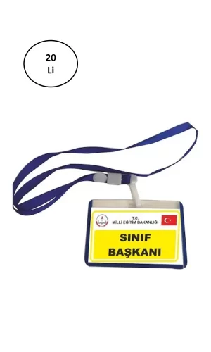 Gülpaş Yaka Kartı Sınıf Başkanı