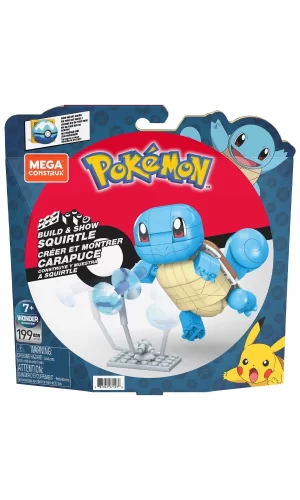 Gyh00 Mega™ Pokémon™ Squirtle - Yap Ve Oyna Figürler 199 Parça +7 Yaş