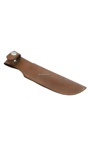 Hakiki Deri Uzun Bıçak Kılıfı 27 Cm, Kemerlikli