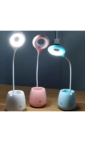 Halka LED USB Şarjlı Masa Lambası