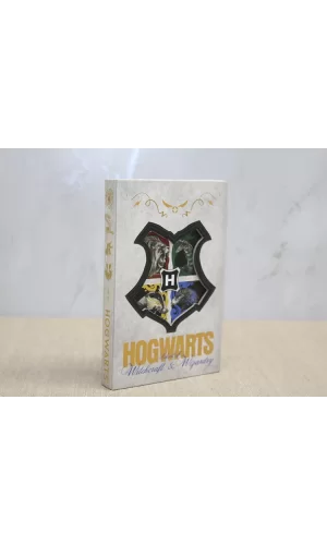 Harry Potter Hogwarts Amblemli Deri Defter