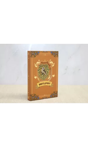 Harry Potter Hufflepuff Deri Defter