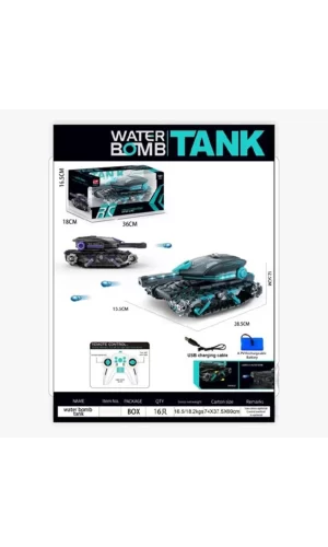 Hd5011 2 4g Su Atan Tank -gepettoys