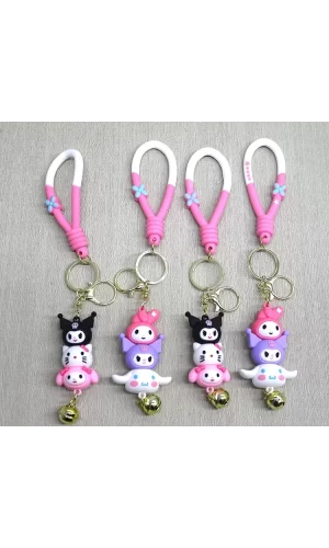 Hello Kitty Serisi Silikon Anahtarlık Alk4257