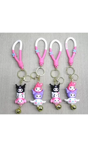 Hello Kitty Serisi Silikon Anahtarlık Alk4257