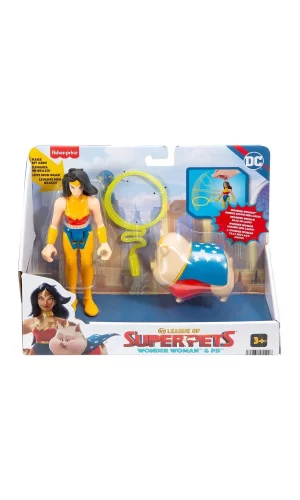 Hgl01 Imaginext Dc League Of Super Pets -  Kahramanlar Ve Hayvanlar
