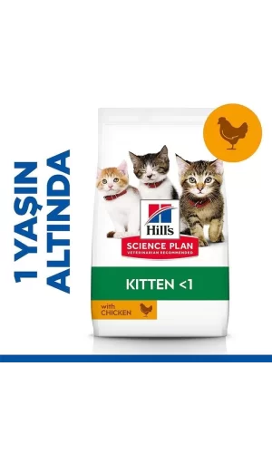 Hills Kitten Tavuklu Yavru Kedi Maması 1.5 kg