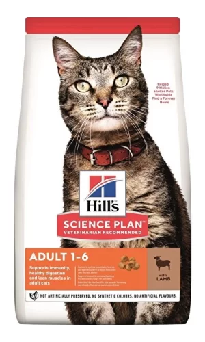 Hills Science Plan Adult Yetişkin Kuzu Etli Kedi Maması 1,5 Kg