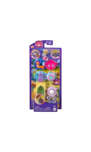 Hkv67 Polly Pocket Bileklik Olabilen Sevimli Oyun Setleri