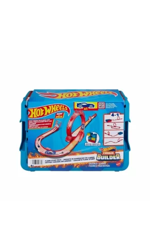 Hmc04 Hot Wheels Track Builder Alev Temalı Akrobasi Seti