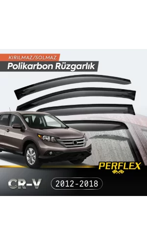 Honda CR-V 2012-2018 Cam Rüzgarlığı V2 Düz