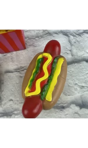 Hot Dog Sesli Köpek Oyuncağı