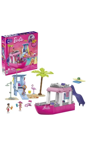 Hpn79 Mega Barbie® Malibu Rüya Teknesi™ 317 Parça +6 Yaş