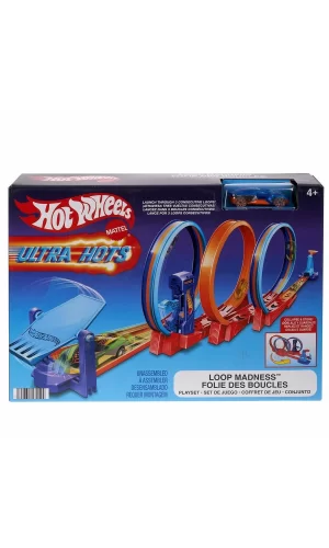 Hpx93 Hot Wheels Ultra Hots Çılgın Çember Yarışı Seti