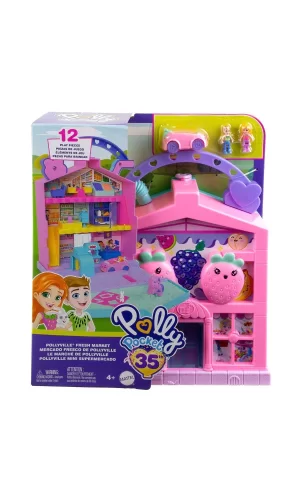 Hrd45 Polly Pocket Eğlenceli Market Oyun Seti