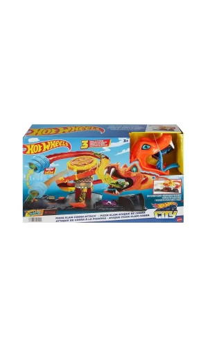Htn81 Hot Wheels Pizza Dükkanında Kobra Macerası Oyun Seti