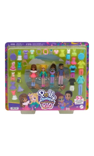 Hwp23 Polly Pocket Adventures İn Rio Moda Oyun Paketi