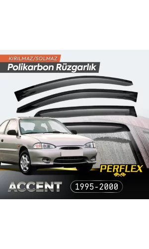 Hyundai Accent 1995-2000 Cam Rüzgarlığı V2 Mugen