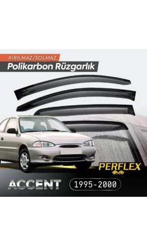 Hyundai Accent 1995-2000 Cam Rüzgarlığı V2 Mugen