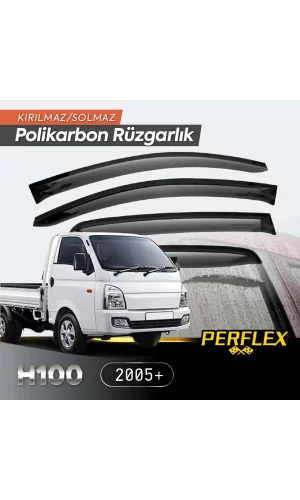 Hyundai H100 Kamyonet 2005+ Cam Rüzgarlığı V2 Mugen