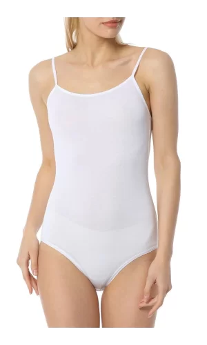 İmer 9251 Bayan İnce Askılı Çıtçıtlı Body