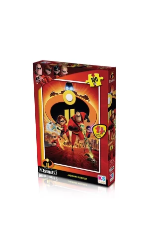 Inc714 Ks Incredibles / 100 Parça Puzzle