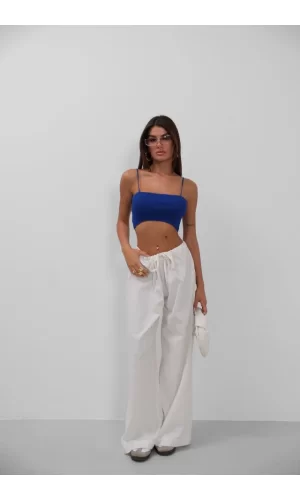 İnce Askılı Crop Top