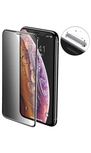 Iphone 11 Pro Max Uyumlu 9d Tam Kaplayan Parmak Izi Bırakmayan Ekran Koruyucu Film