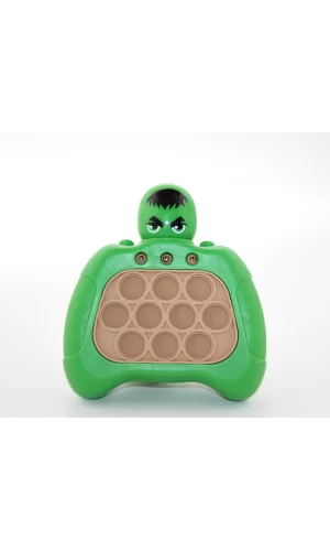 Işıklı Müzikli Pop-It Hulk Tasarımlı