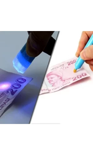 Işıklı Sahte Para Kontrol Kalemi