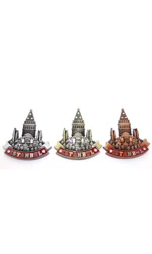 İstanbul Temalı Metal Magnet Alk3332