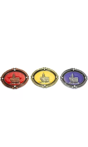 İstanbul Temalı Metal Magnet Alk3337