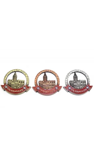 İstanbul Temalı Metal Magnet Alk3340