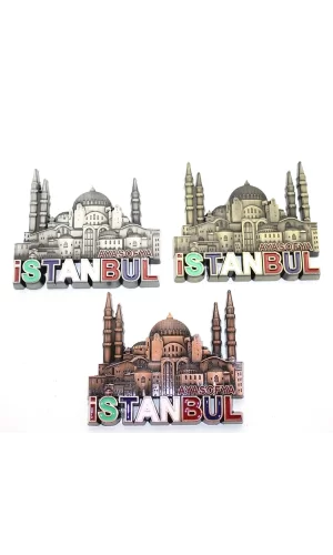 İstanbul Temalı Metal Magnet Alk3342